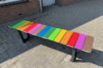 regenboogbankje